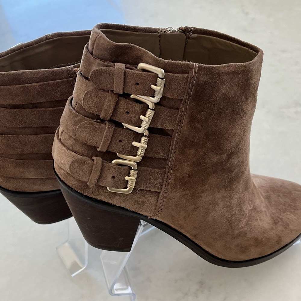 New Sam Edelman Boots Suede Leather Upper